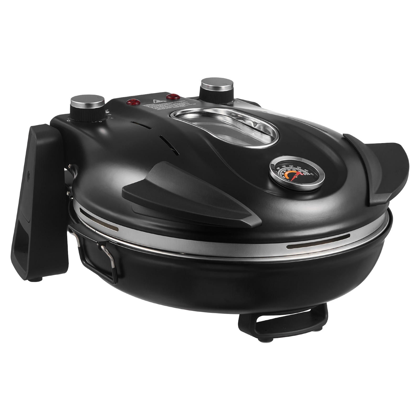 Electric Pizza Oven With Cordierite Stone And Temp Control_voghion.com